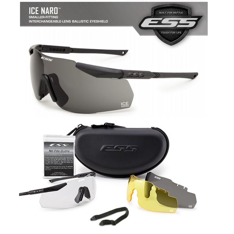 ESS ICE NARO Eyeshield 3 lens kit