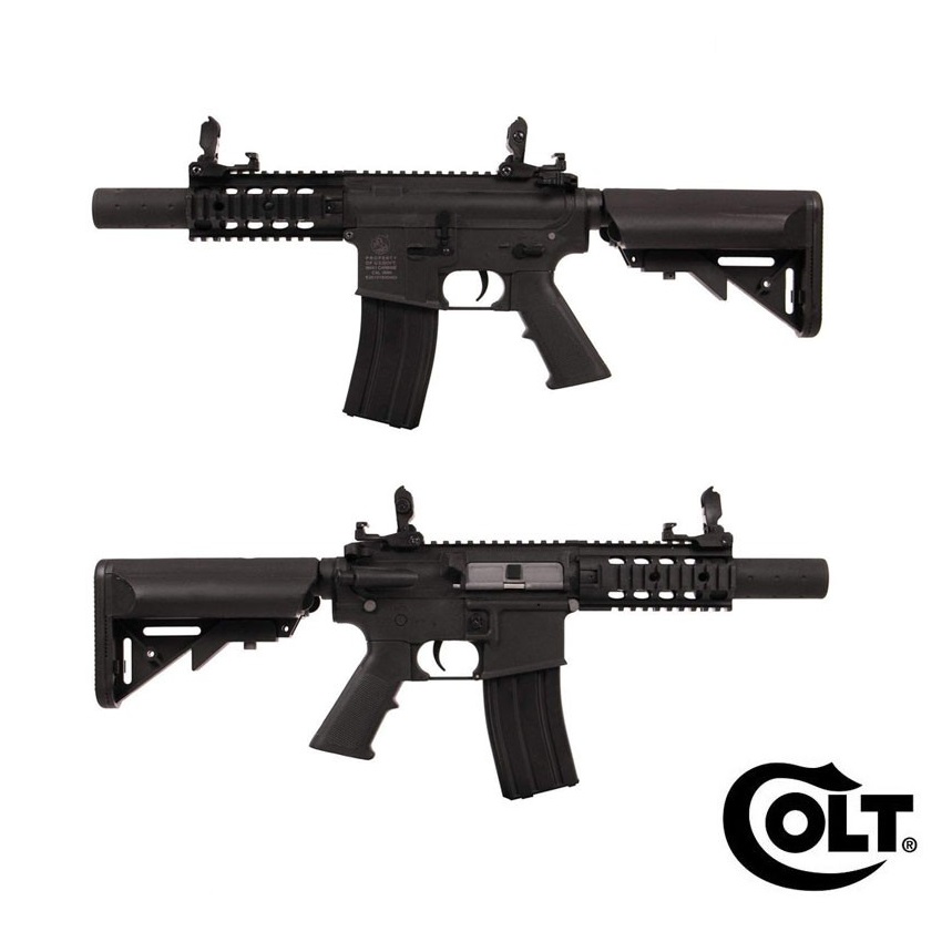 CYBERGUN M4 SPECIAL FORCES RAIL MINI FIBRE SERIES BLACK COLT® (COLT-180862)