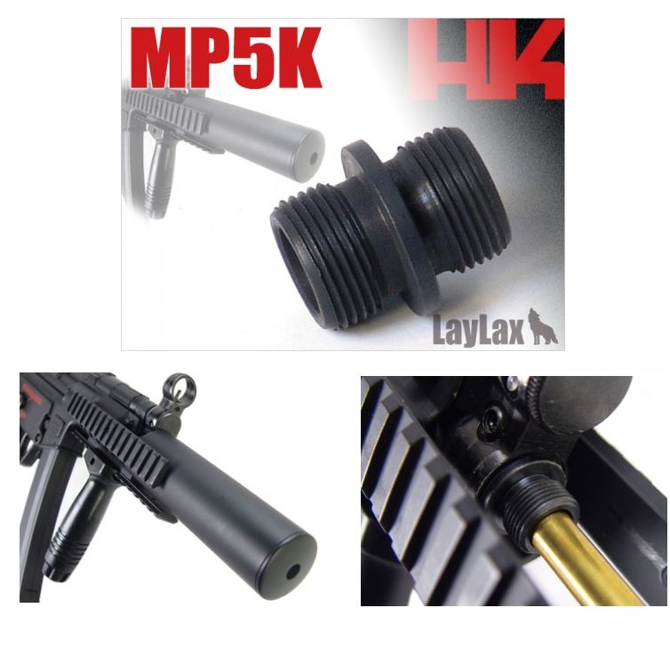 First Factory-Laylax Silencer Attachment for MP5K-PDW