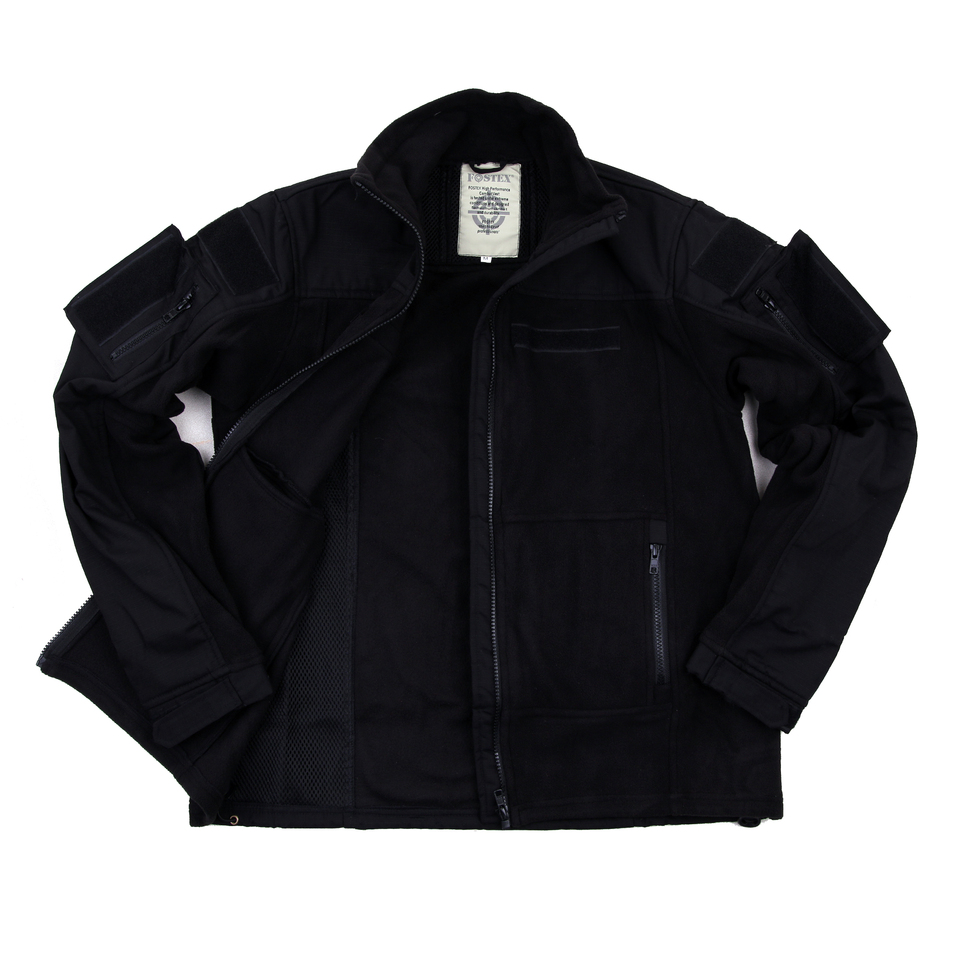 101 INC Performance Fleece Tac Jacket Black - immagine 2