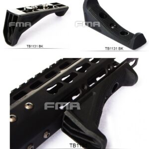 FMA Angled Fore Grip Keymod Grip (BK)