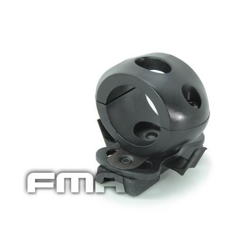 FMA Single Clamp nero- 2cm diametro