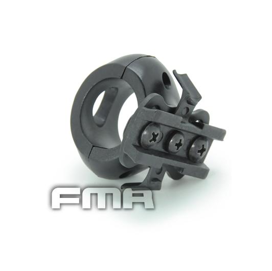 FMA Single Clamp nero- 2cm diametro - immagine 3
