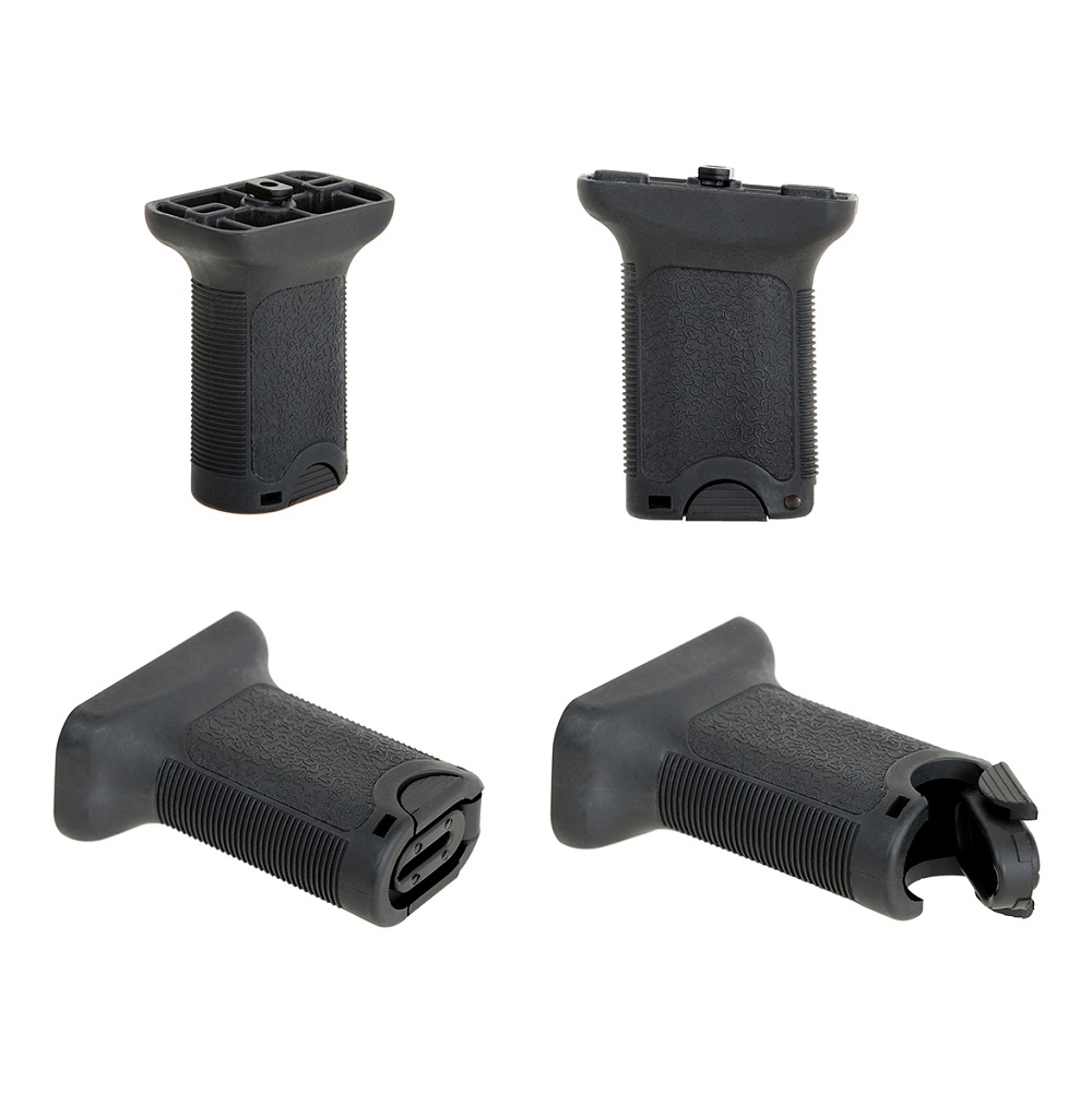 FMA Vertical Grip Short for MLOCK Handguard - Black(TB1108_BK)