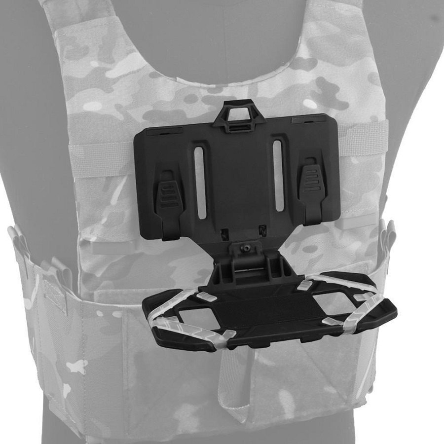Folding Navigation Board / Smartphone Holder for Vest and Plate Carrier Attachment - Image 2