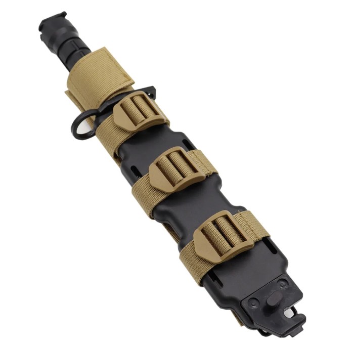 Porta Coltello da Zaino - MOLLE compatibile - colore nero - Image 10