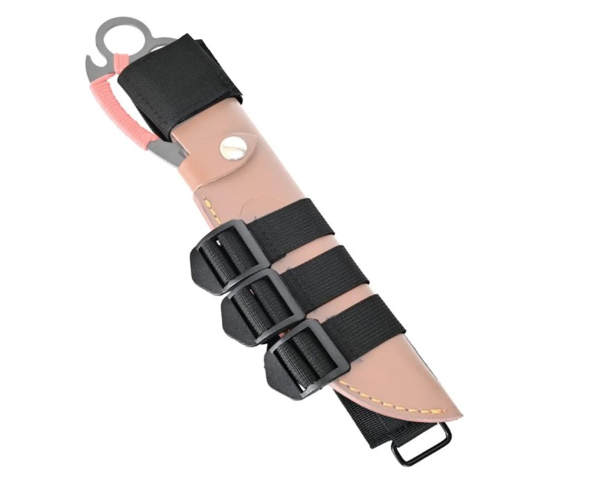 Porta Coltello da Zaino - MOLLE compatibile - colore nero - Image 9