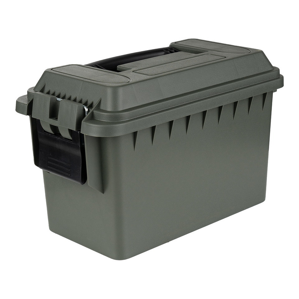 FOSCO Plastic Ammo box .50 Cal Olive- 35,6 x 19,4 x 22,4 cm - Image 3