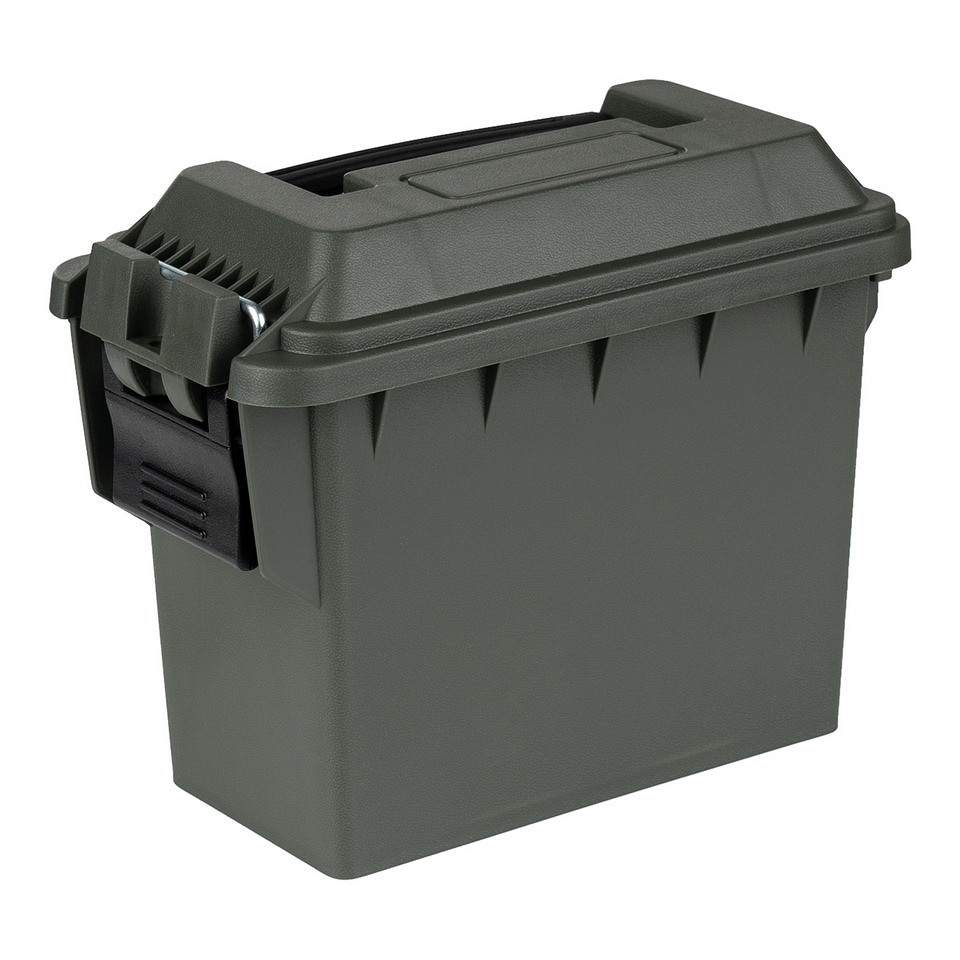 FOSCO Plastic Ammo box mini Olive - 21,6 x 10.8 x17,1 cm - Image 3