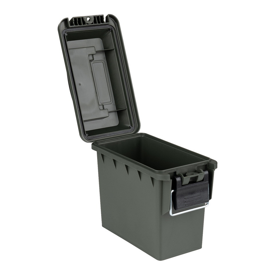 FOSCO Plastic Ammo box mini Olive - 21,6 x 10.8 x17,1 cm - Image 4