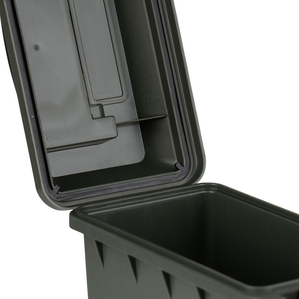 FOSCO Plastic Ammo box mini Olive - 21,6 x 10.8 x17,1 cm - Image 5