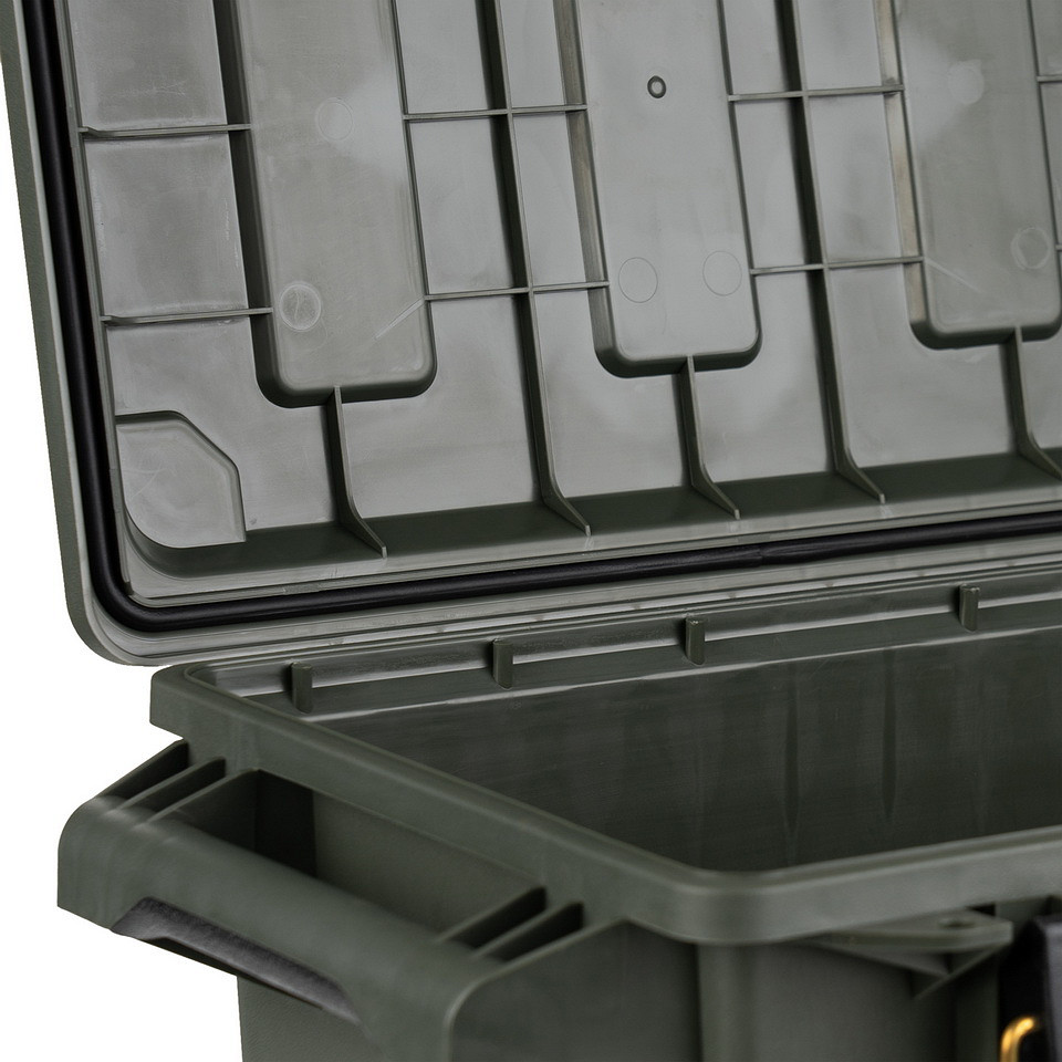 FOSCO Plastic Ammo/utility box compact Olive - 46,7 x 30,8 x 21 cm - Image 10