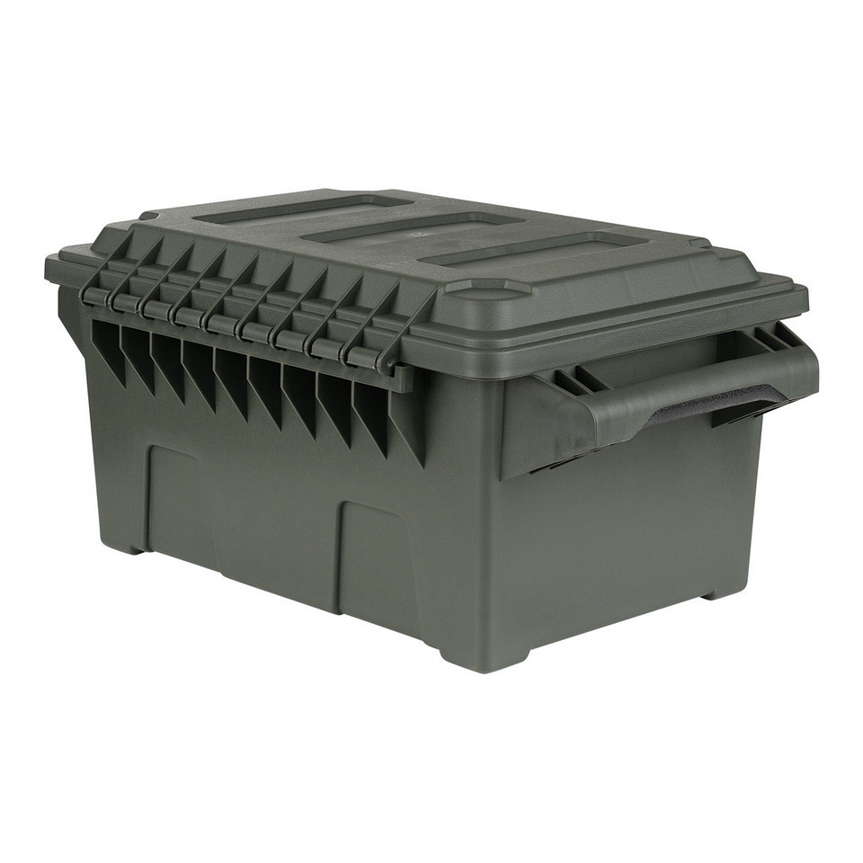 FOSCO Plastic Ammo/utility box compact Olive - 46,7 x 30,8 x 21 cm - Image 6