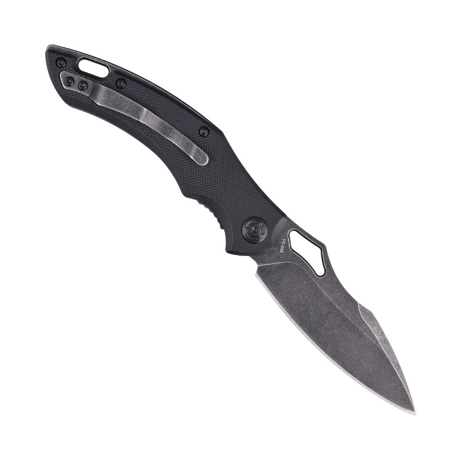 FOX EDGE SPARROW BLACK KNIFE STONE WASH FE-034 - immagine 3