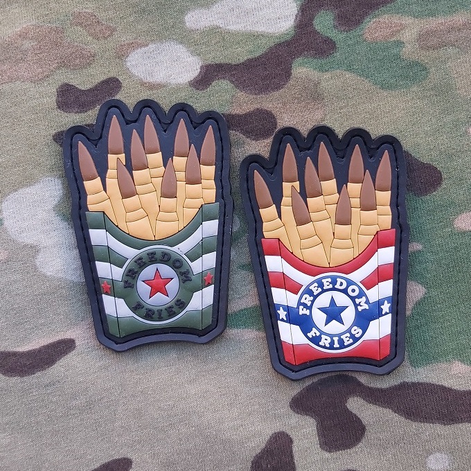 FREEDOM FRIES - PVC Patch