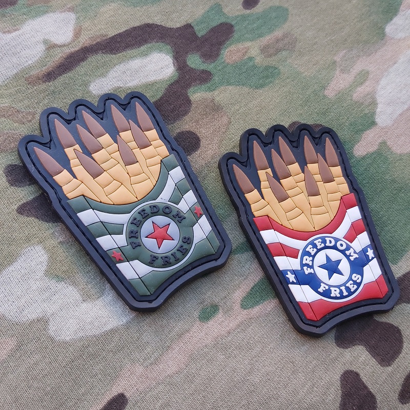 FREEDOM FRIES - PVC Patch - immagine 2