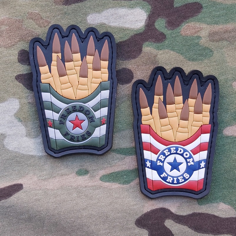 FREEDOM FRIES - PVC Patch - immagine 3