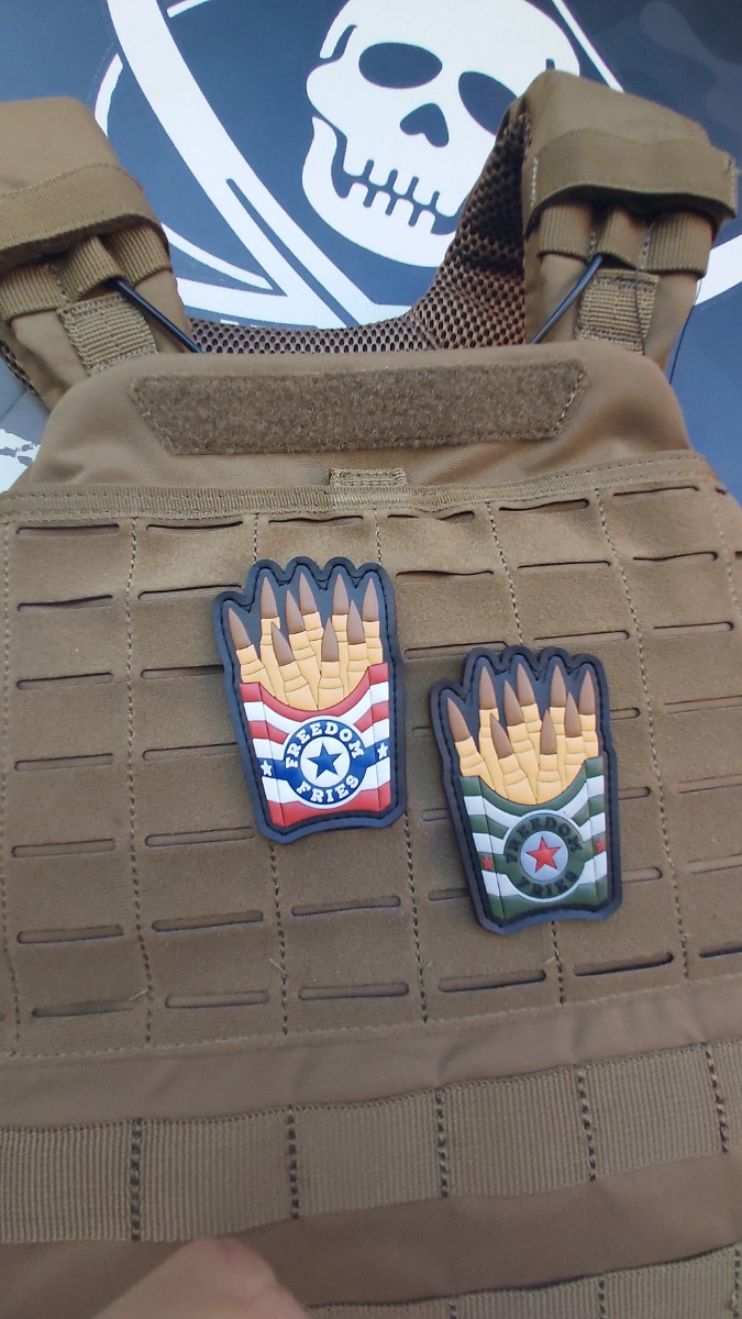 FREEDOM FRIES - PVC Patch - immagine 4