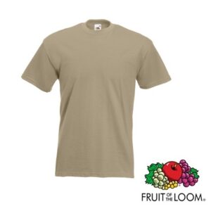Fruit of the Loom T-shirt khaki