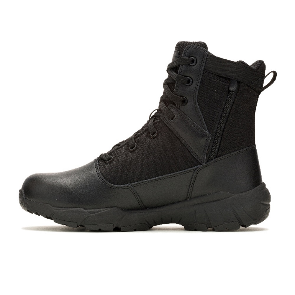 MERRELL Fullbench Tactical 8" Side Zip WP BLACK - Image 3