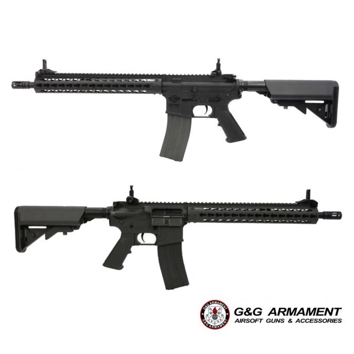 G&G CM15 KR-LPR 13'' BLACK KEYMOD