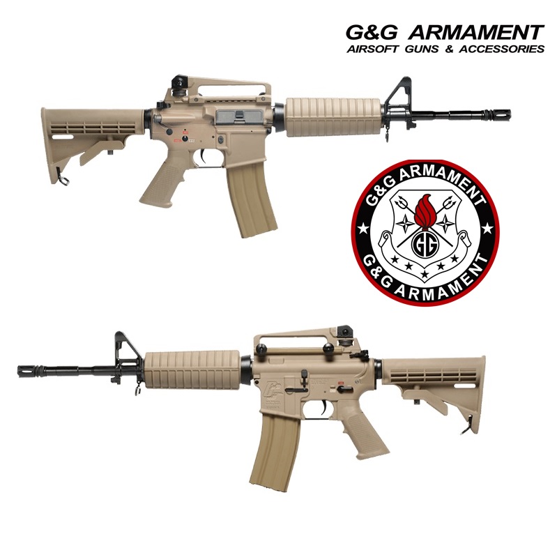 G&G GC16 Carbine DST (EGC-016-CAR-DNB-NCM) CM16  M4 full metal tan 