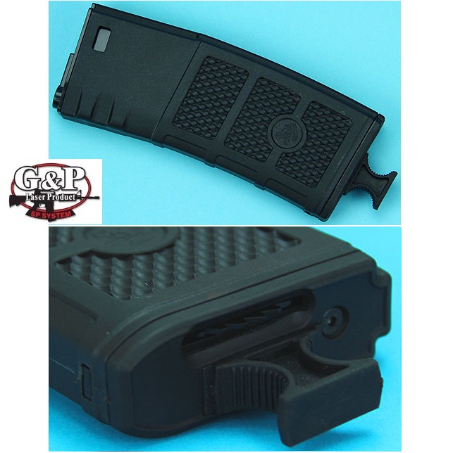 G&P Ball Ball 340 BB M4 Magazine w/ Handle (BLACK)