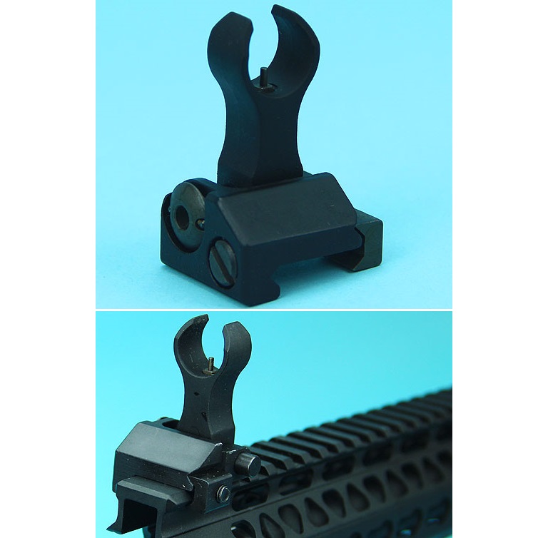 G&P Front Sight Flip-Up Metal Black