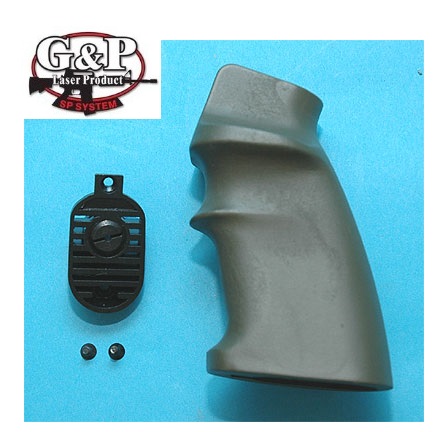 G&P Olive SPR Grip with Heat Sink End Set
