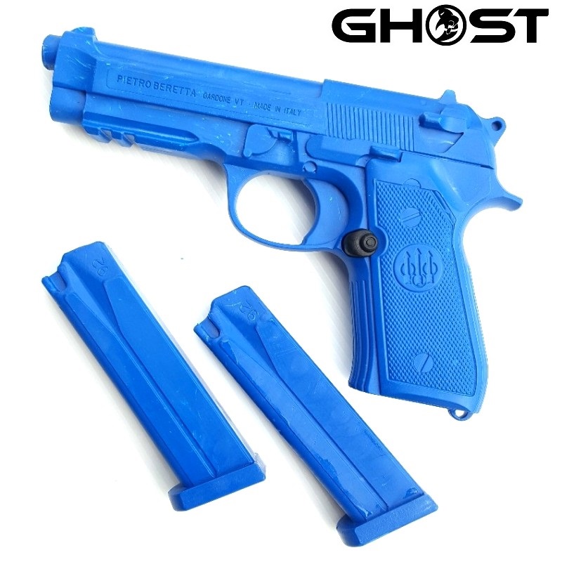 GHOST Beretta 92-A1 Training Gun blu con 2 caricatori