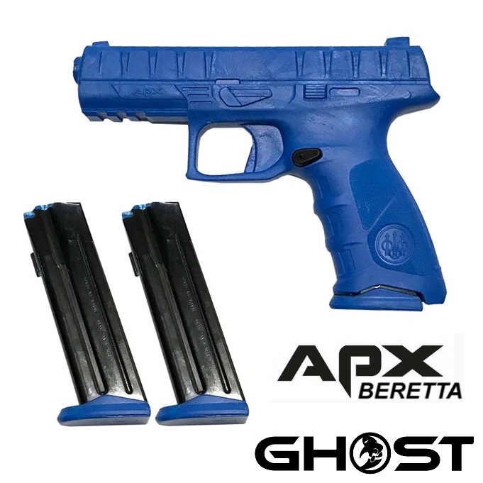 GHOST Beretta APX Training Gun blu con 2 caricatori - Image 2