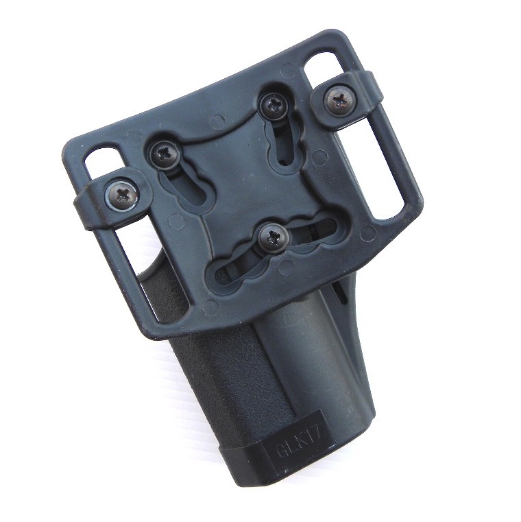 Glock 17 Fondina Plastica rigida SERPA Style - nera - immagine 2