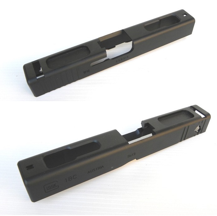 G18 Carrello nero in alluminio