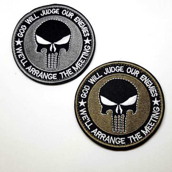 "GOD WILL JUDGE OUR ENEMIES.." Patch
