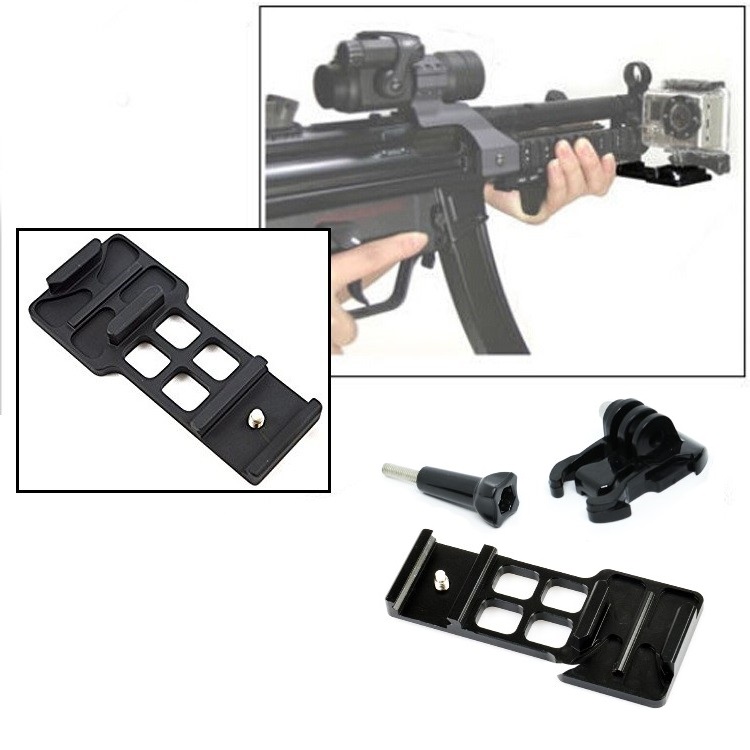 DIRTY LEOPARD GOPRO SIDE RAIL MOUNT - SOLO SLITTA