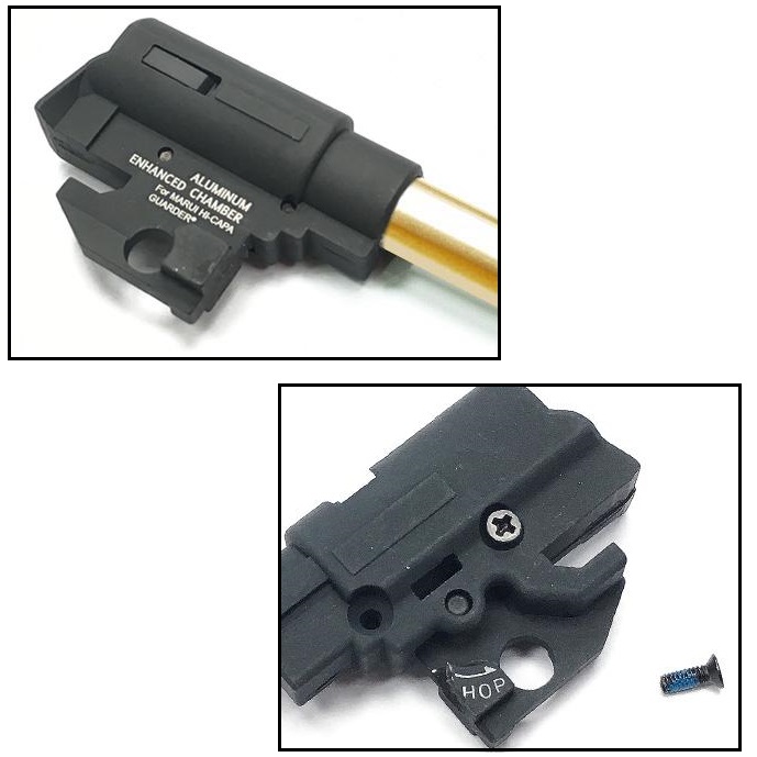 Guarder Enhanced Hop-Up Chamber Set for MARUI HI-CAPA 4.3/5.1/Gold Match - immagine 2