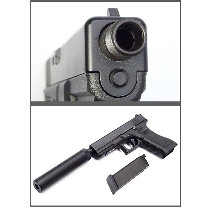 Guarder Steel Threaded Outer Barrel for KSC G17/18C (14mm Negative) 2015 ver. - immagine 2