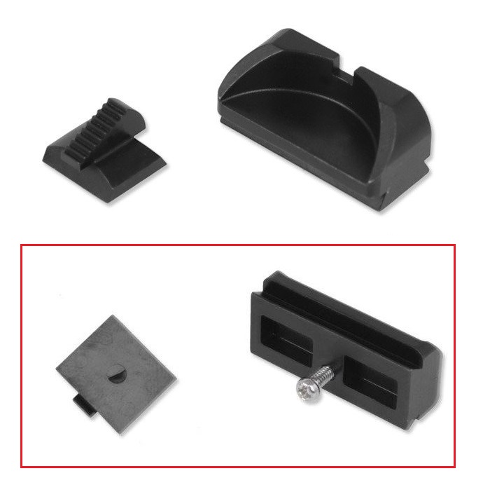 Guarder - MARUI Desert Eagle .50 Steel Front & Rear Sight - DE50-03(BK)