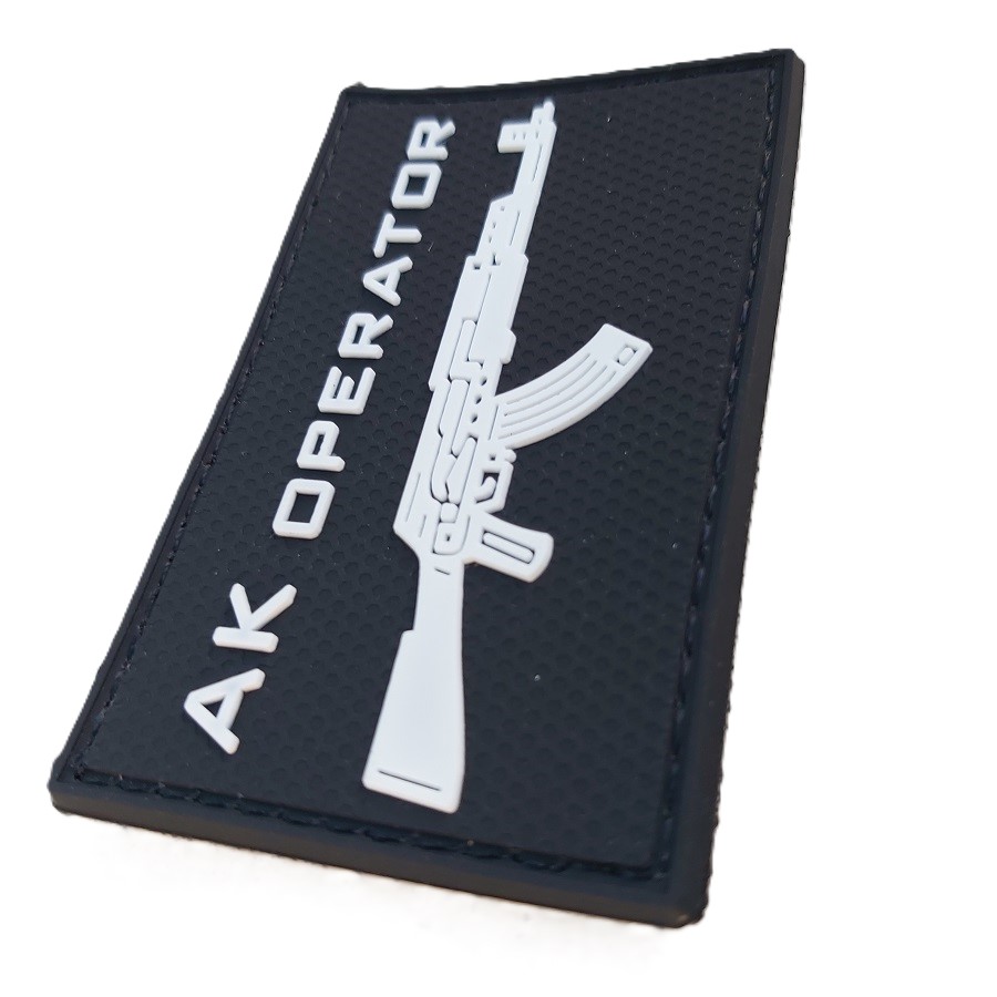 GUN OPERATOR PVC PATCH - GLOW IN THE DARK - Image 5