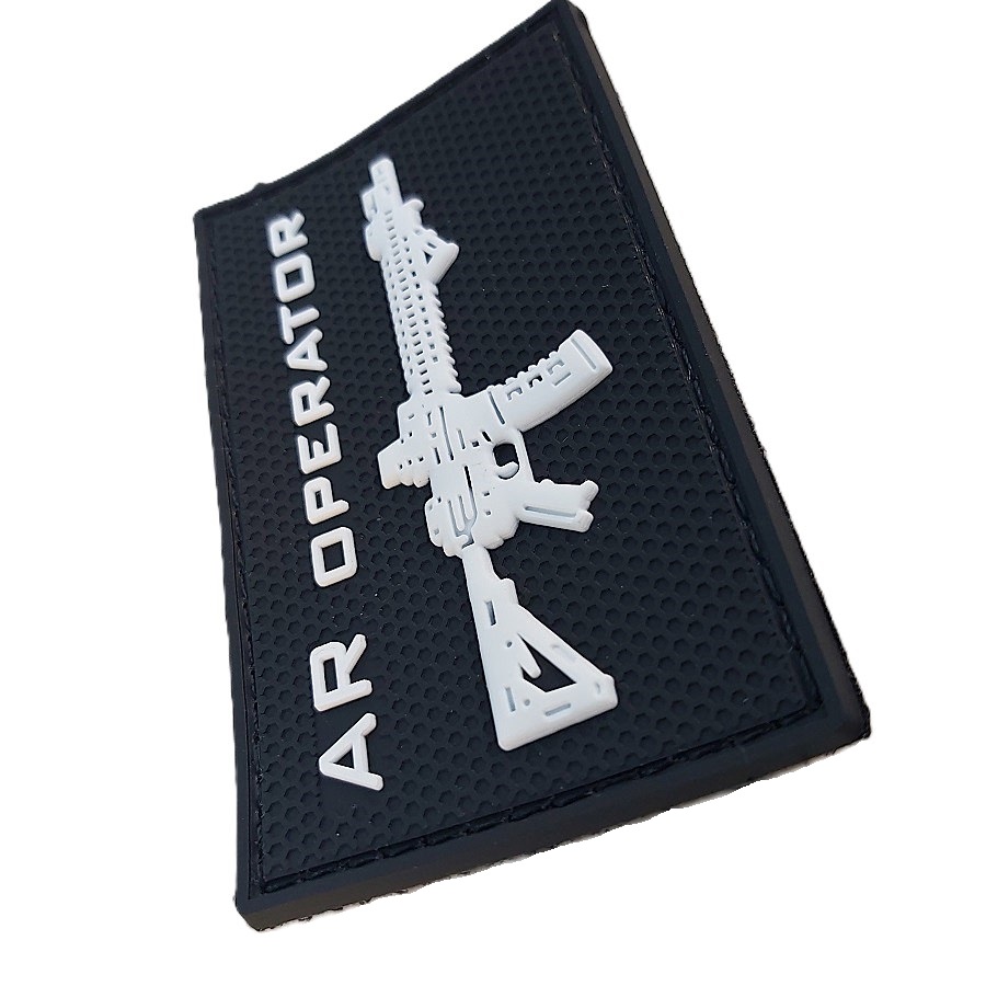 GUN OPERATOR PVC PATCH - GLOW IN THE DARK - Image 6