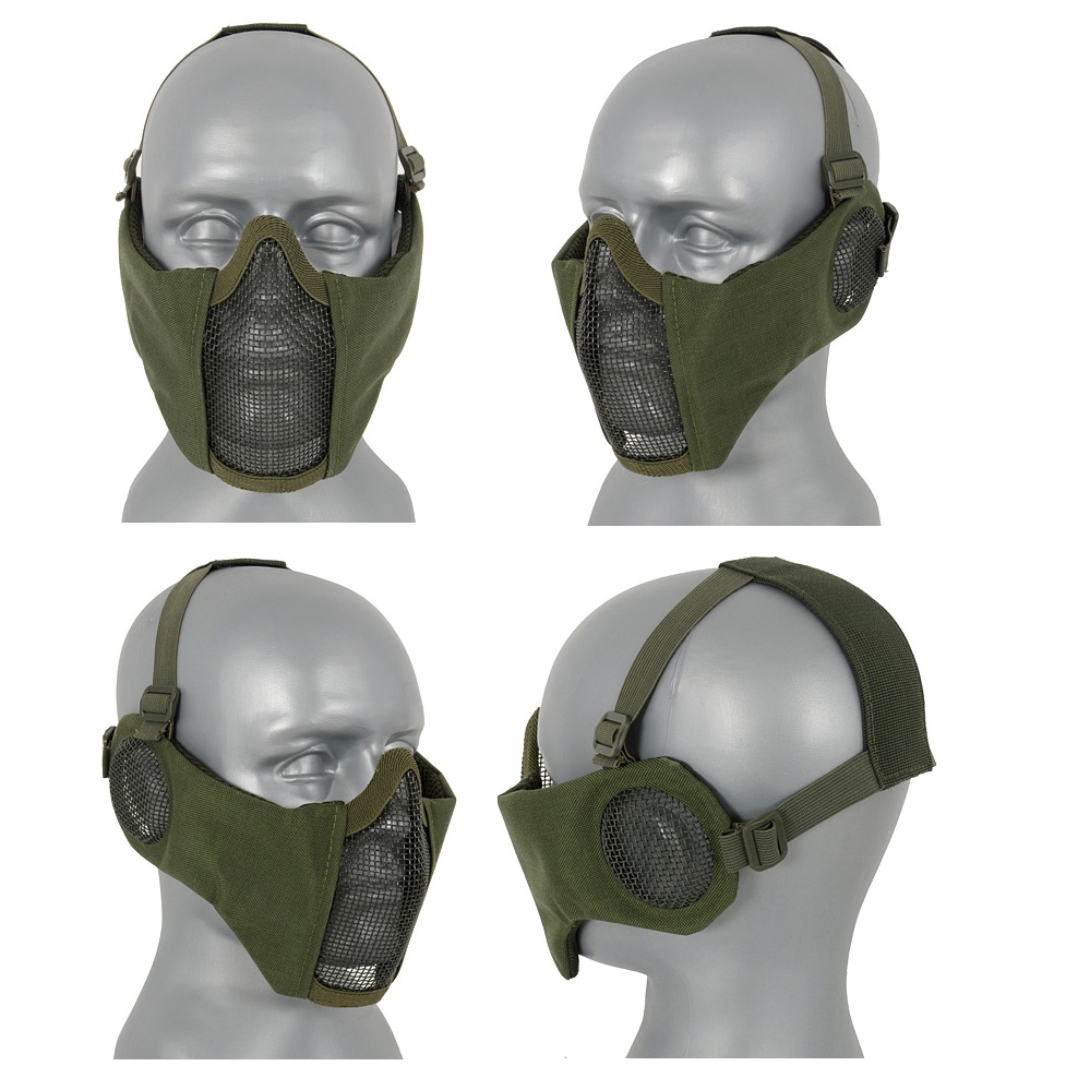 HALF FACE PROTECTIVE MESH MASK 3.0 - OLIVE DRAB (FBP2335)