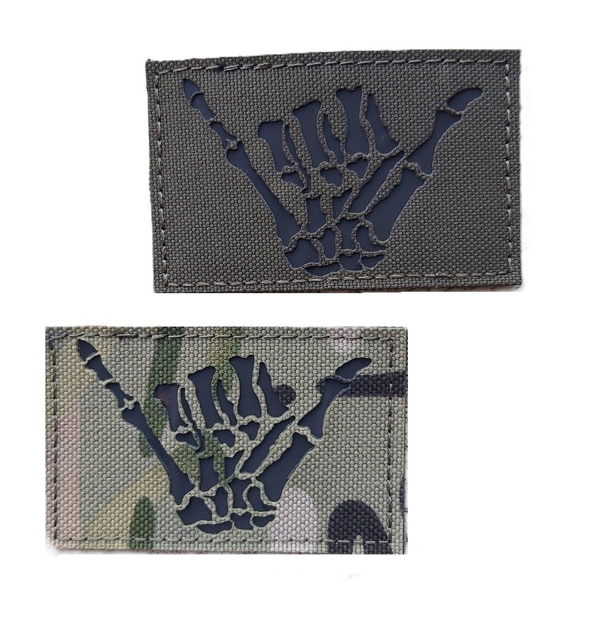 Hang Loose Infrared laser cut patch 8x5 cm - Image 5