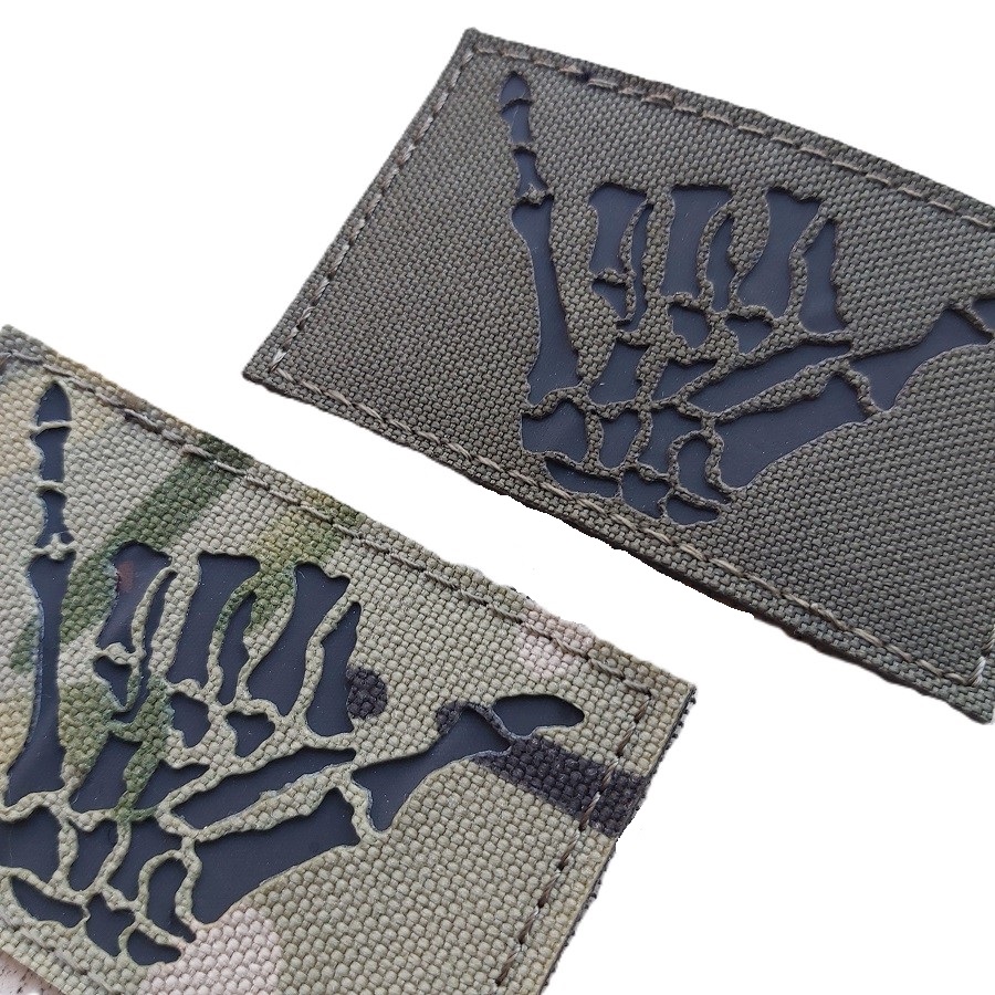 Hang Loose Infrared laser cut patch 8x5 cm - Image 6
