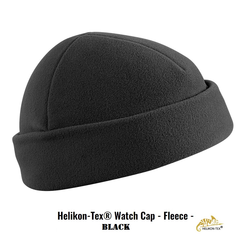 Helikon Tex watch fleece cap black ( CZ-DOK-FL-01)