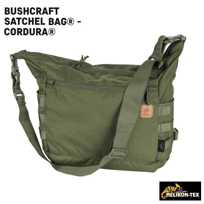 Helikon Bushcraft Satchel Shoulder Bag - OLIVE ( TB-BST-CD)