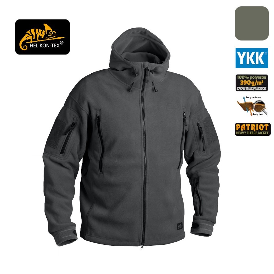 Helikon Tex Patriot Fleece Jacket Shadow Grey