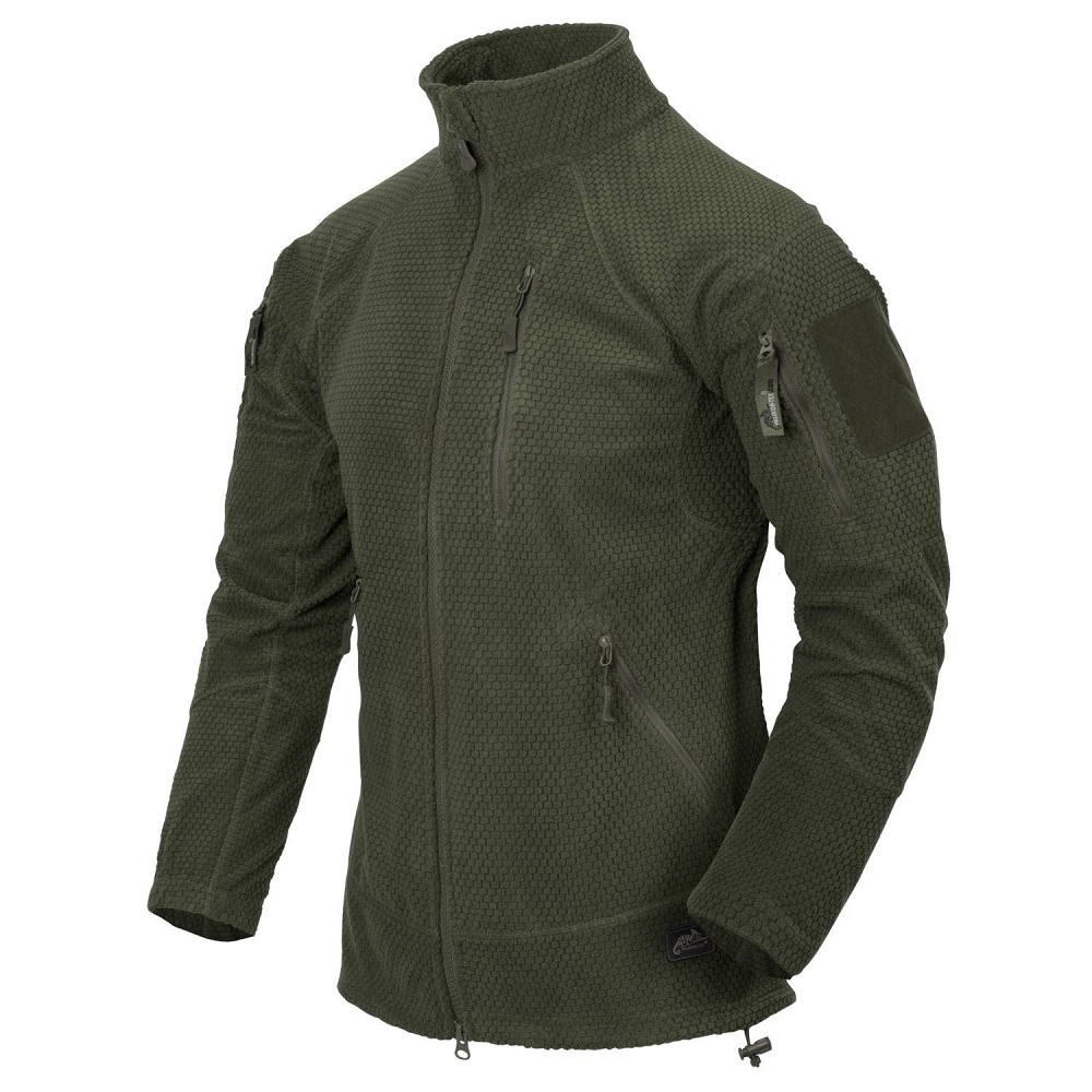 Helikon Tex ALPHA Tactical Grid Fleece Jacket Olive Drab (BL-ALT-FG-02)