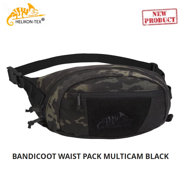 HELIKON BANDICOOT WAIST PACK MULTICAM BLACK - marsupio (TB-BDC-CD-0C)