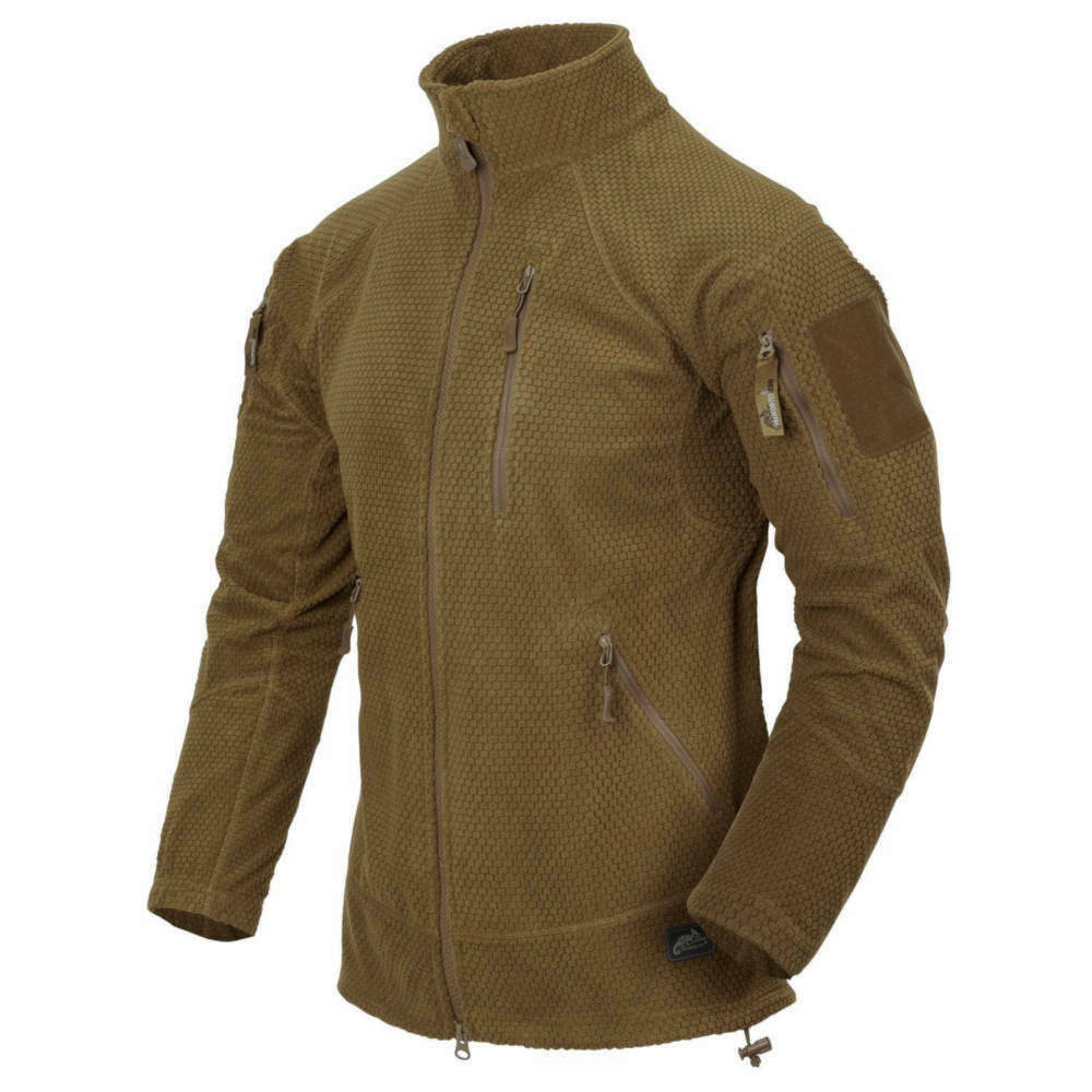 Helikon Tex Coyote ALPHA Tactical Grid Fleece Jacket (BL-ALT-FG-11)