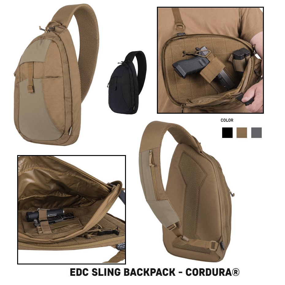 HELIKON TEX EDC SLING BACKPACK - CORDURA(PL-ESB-CD)